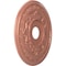 Ekena Millwork Baltimore PVC Medallion (Canopies up to 7 3/4"), 19"OD x 3 1/2"ID x 1"P, Metallic Champagne Pink CMP19BAFCP - alternate 2